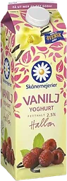Hallon Vaniljyoghurt