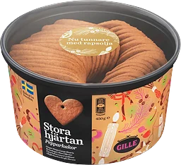 Pepparkakor Stora Hjärtan