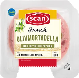 Olivmortadell Skivad