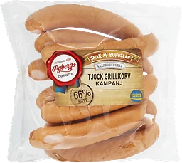 Grillkorv Tjock
