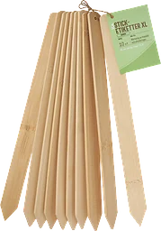 Plant / Sticketikett XL bambu
