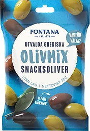 Snacksoliver Olivmix Naturella