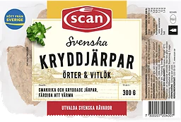 Kryddjärpar Örter Vitlök Stekta