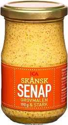 Skånsk senap Grovmalen & stark