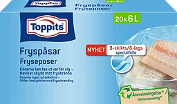 Fryspåsar 6 liter