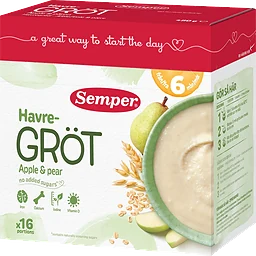 Havregröt med Äpple & Päron