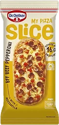 Beef Salami Pizza Slice