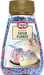 Strössel Sour flakes Tuttifrutti