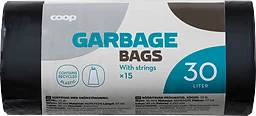 Soppåsar Snörstängning 15-pack