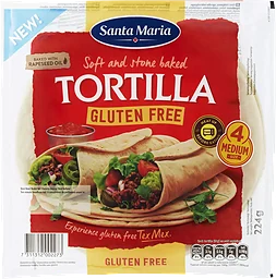 Tortilla Glutenfri 4-p