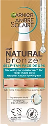 Self Tan Natural Bronzer Face Drops