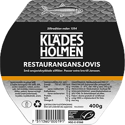 Restaurangansjovisfilé 400g