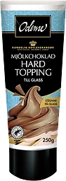 Hard topping Mjölkchoklad