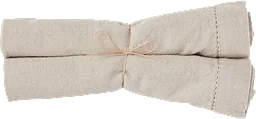 Tygservett Isa Beige 2-p 45x45cm