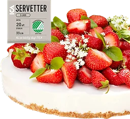 Servett 33cm Tårta 20-p