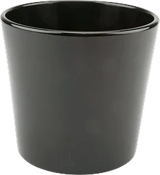 Kruka svart 15cm