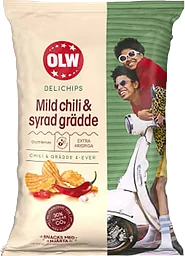 Delichips Chili & Syrad Grädde
