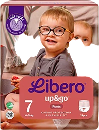 Byxblöjor Up & go 7 16-26 kg
