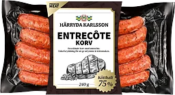 Entrecotekorv 75% Kötthalt
