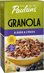 Blåbär Citron Granola