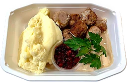 Köttbullar Med Mos Och Gräddsås