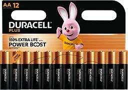 Batteri Plus AA 12-p