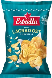 Lagrad Ost & Havssalt Chips