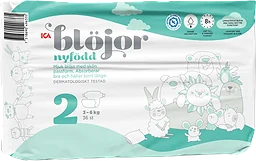Blöjor Nyfödd Strl 2 3-6kg 36-p