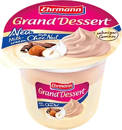 Gräddessert Choklad Nötgrädde