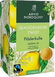 Grönt Te Fläderkulle 17-Pack