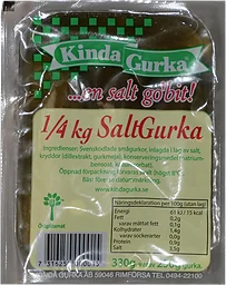 Saltgurka 330g