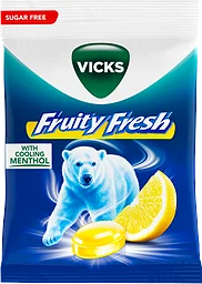 Fruity Fresh Lemon Citron Halstablett