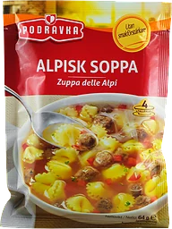 Köttsoppa Alpisk