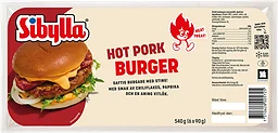 Hamburgare Hot Pork