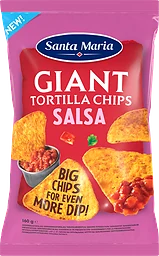 Tortilla Chips Giant Salsa