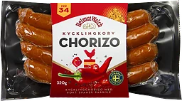 Kycklingkorv Chorizo