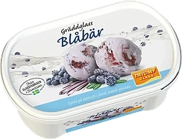 Gräddglass Blåbär Laktosfri