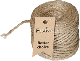 Juteband Natur 25m BC