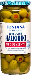 Halkidiki Oliver med Pimiento