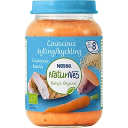 Barnmat Couscous Kyckling 8mån Ekologisk Nestlé