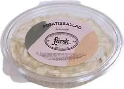 Potatissallad Purjolök