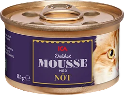 Kattmat Mousse Nöt