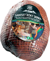Samiskt rökt skinka
