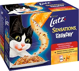 Kattmat Våt Sensations Crunchy 104g 10-p