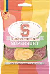 Supersurt S-märke