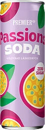 Passionsoda Zero Läsk,burk