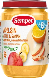 Apelsin äpple & banan Från 8m