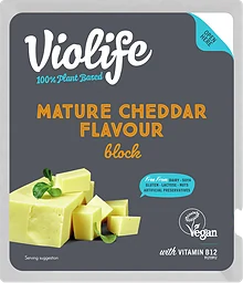 Block Cheddar Flavour Vegansk
