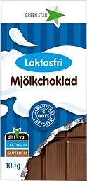 Mjölkchoklad Laktosfri Greenstar