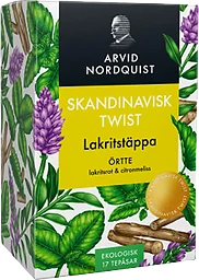 Örtte Larkitstäppa Lakritsrot & Citronmeliss Eko 17-p